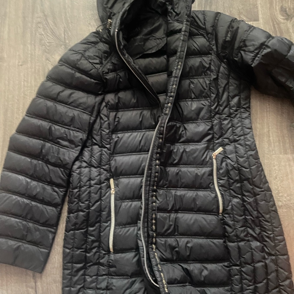 Michael Kors Black Puffer Coat